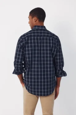 Camisa cuadros denim