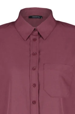 Camisa de algod&oacute;n oversize