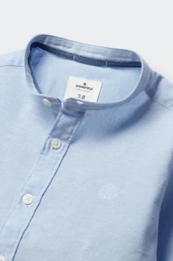 Camisa de lino mao ni&ntilde;o