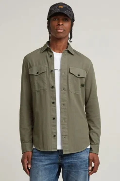 Camisa de manga larga y corte ajustado