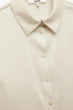 Camisa de sat&eacute;n