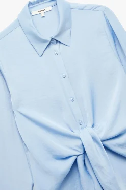 Camisa de sat&eacute;n