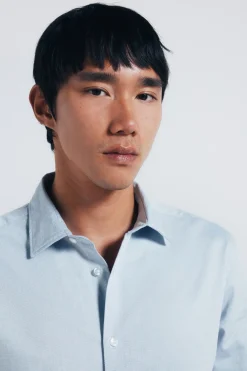 Camisa easy care estructura