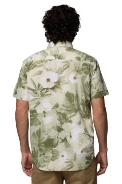 Camisa estampada de manga corta