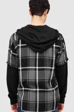 Camisa Felpa Combinada