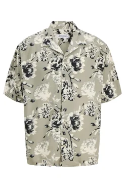 Camisa loose fit viscosa