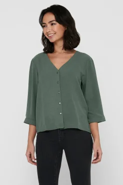 Camisa manga corta 3/4