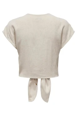 Camisa manga corta de lino