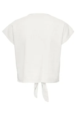 Camisa manga corta nudo