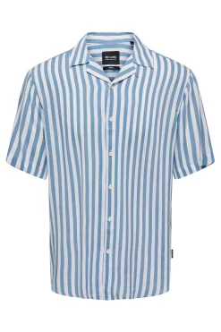 Camisa manga corta rayas