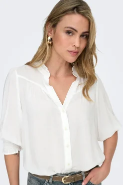 Camisa manga el&aacute;stica 3/4