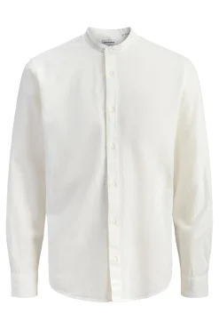 Camisa manga larga con lino