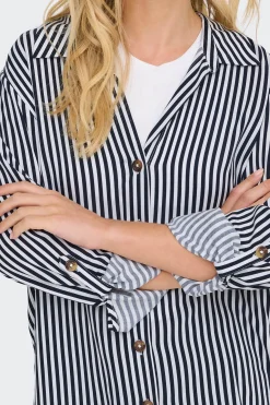 Camisa manga larga fluida