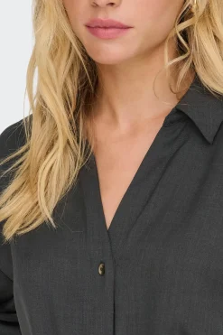 Camisa manga larga fluida