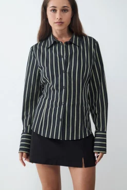 Camisa manga larga rayas