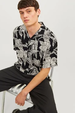 Camisa mangas corta relaxed fit