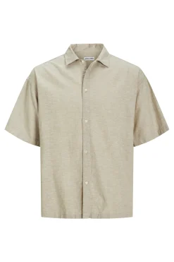 Camisa oversize manga corta