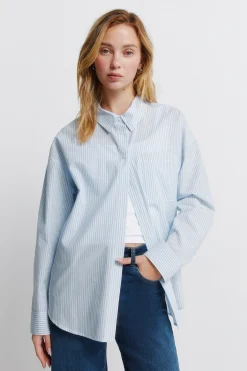 Camisa oversize rayas