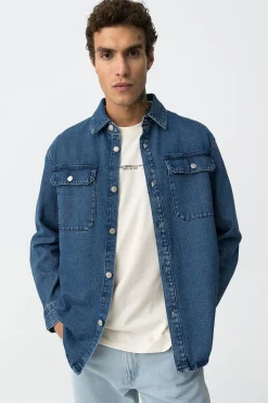 Camisa Oversized de Denim
