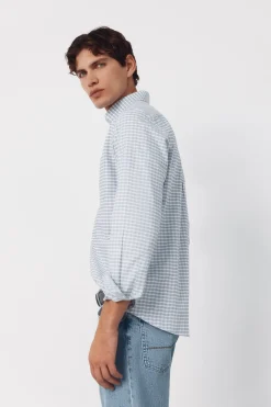 Camisa oxford cuadros