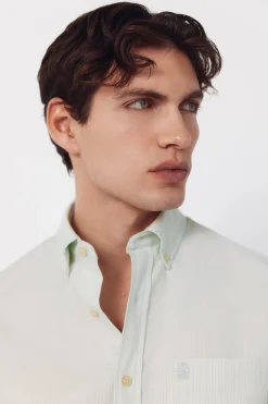 Camisa oxford raya candela