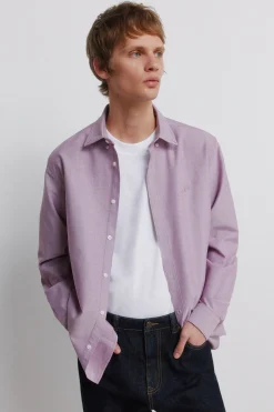 Camisa oxford wrinkle free