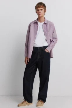 Camisa oxford wrinkle free