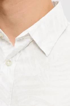 Camisa popel&iacute;n manga corta