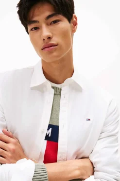 Camisa regular de popel&iacute;n