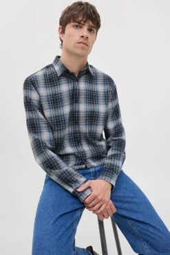 Camisa regular fit cuadros