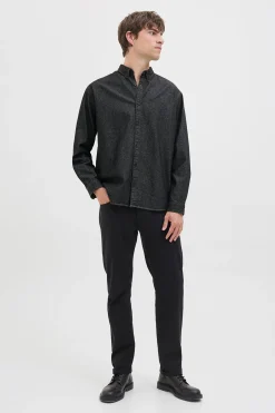 Camisa regular fit denim