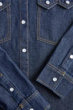 Camisa regular fit denim