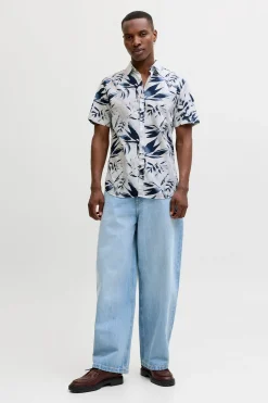 Camisa regular fit estampada