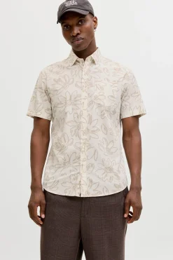 Camisa regular fit estampada