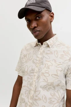 Camisa regular fit estampada