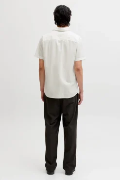 Camisa regular fit lino