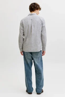 Camisa regular fit lino