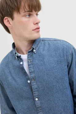 Camisa relaxed fit algod&oacute;n