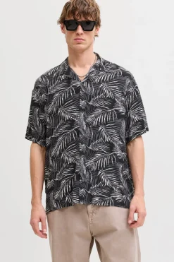 Camisa relaxed fit viscosa