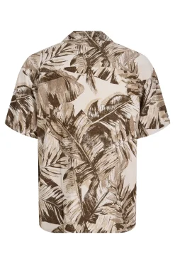 Camisa relaxed fit viscosa