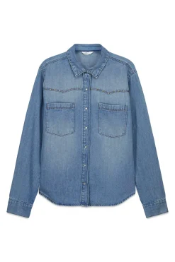 Camisa vaquera canes&uacute;