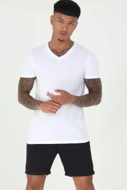 Camiseta b&aacute;sica de manga corta