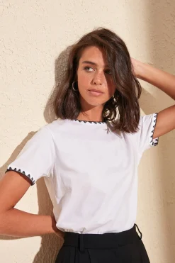 Camiseta b&aacute;sica manga corta