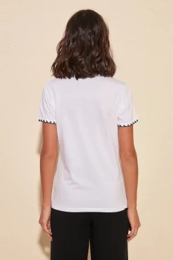 Camiseta b&aacute;sica manga corta