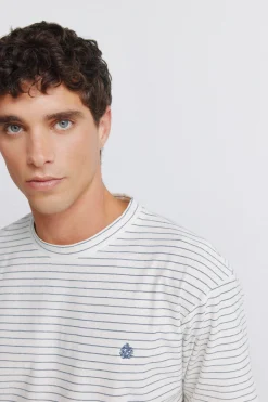 Camiseta b&aacute;sica rayas