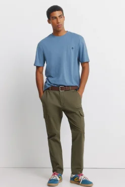 Camiseta b&aacute;sica viscosa