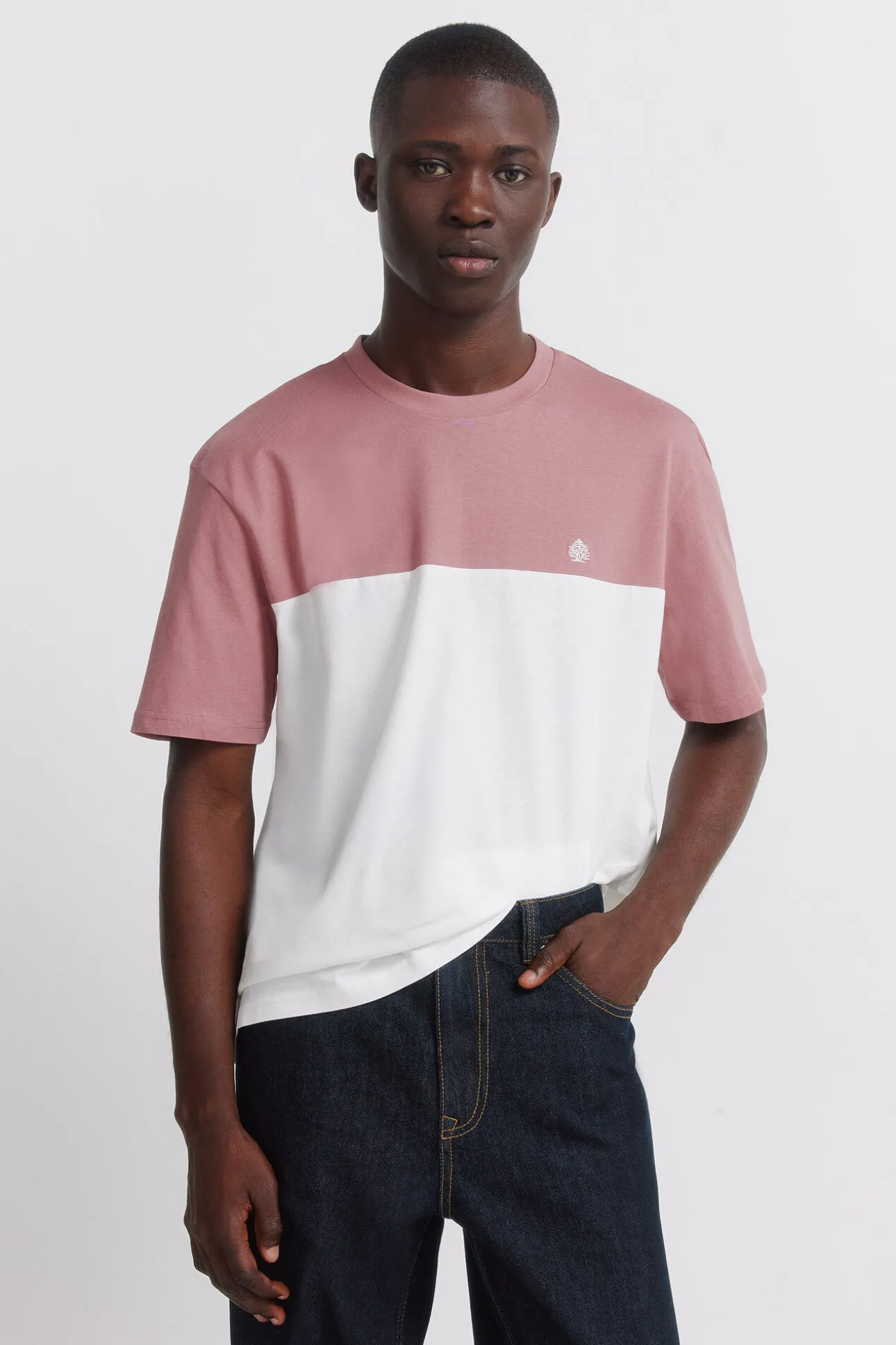 Camiseta bloque color