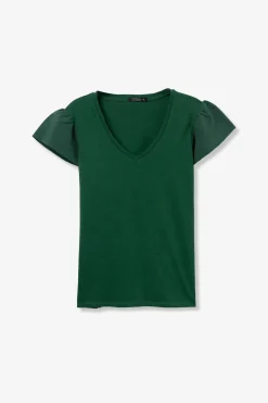 Camiseta casual manga corta