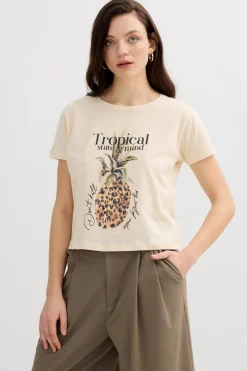 Camiseta con estampado