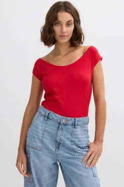 Camiseta cuello redondo